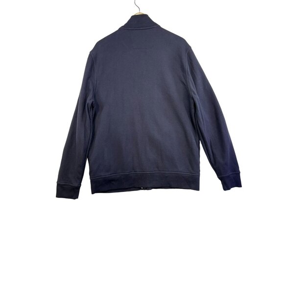 Banana Republic Mens Button-Up Jacket XL Navy Blue Wool Blend - Picture 7 of 11